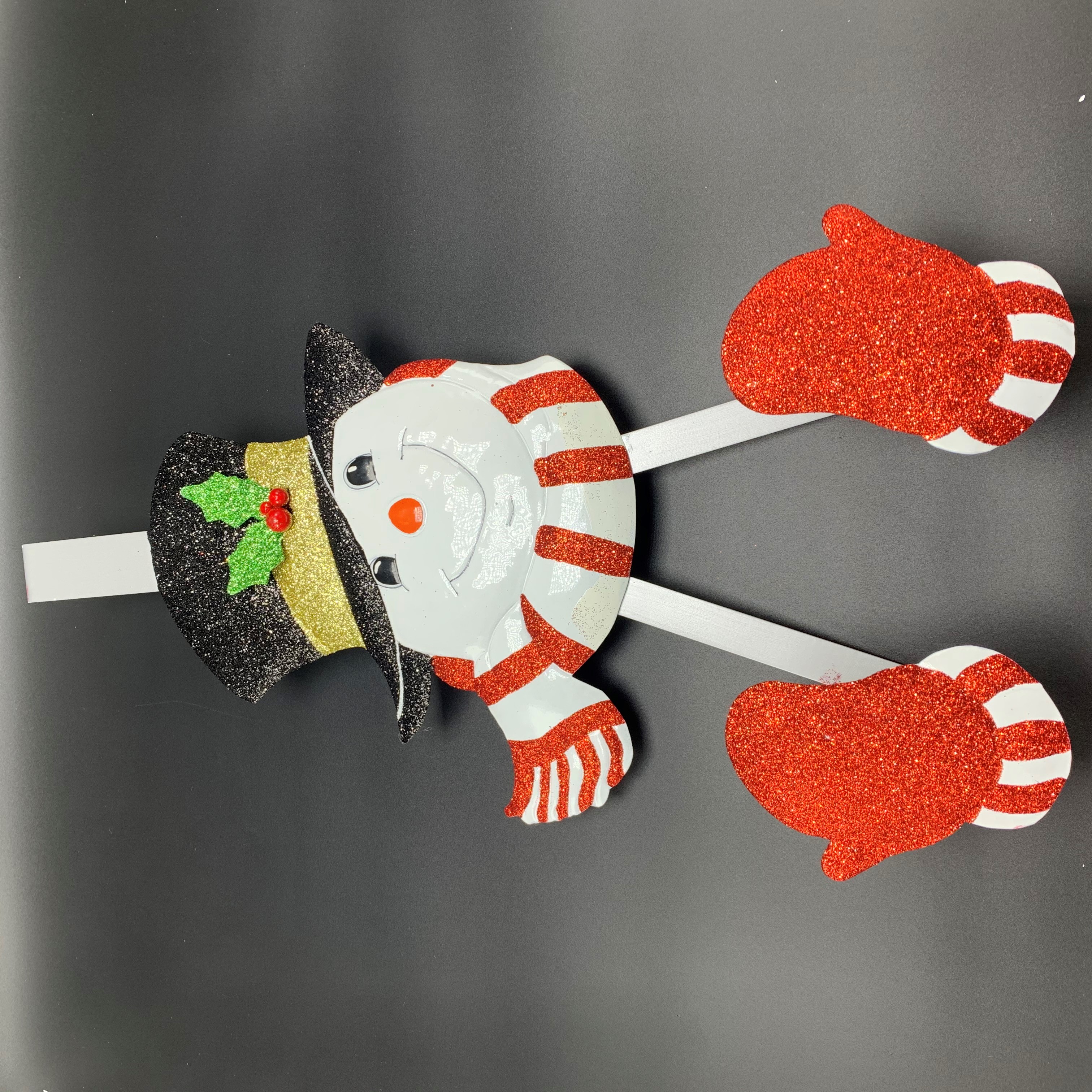 WREATH HANGER SNOWMAN 